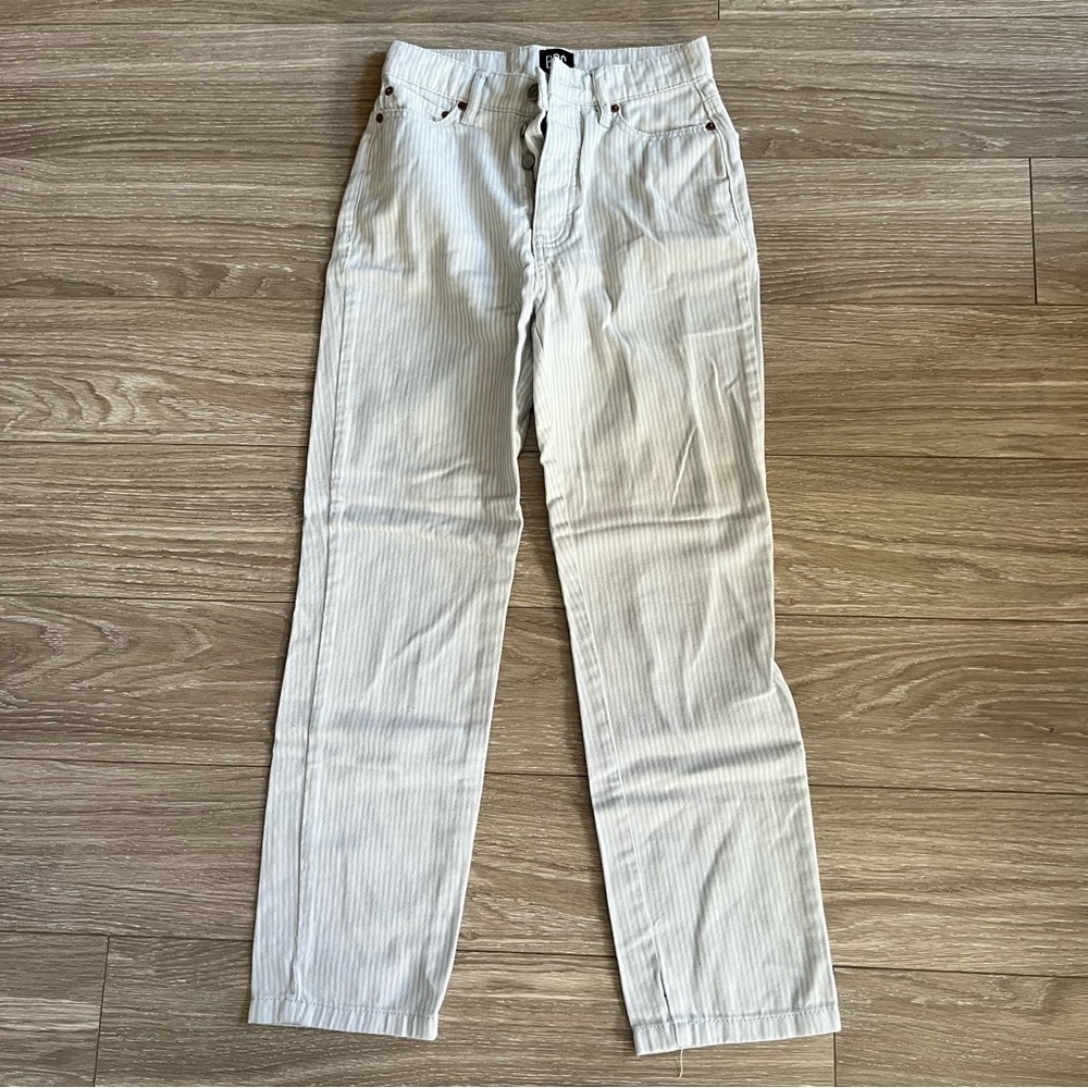 BDG High-Waisted Pants (denim feel)